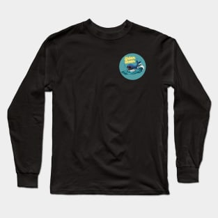 Urban Ocean Crooner Whale (Classic Logo) Long Sleeve T-Shirt